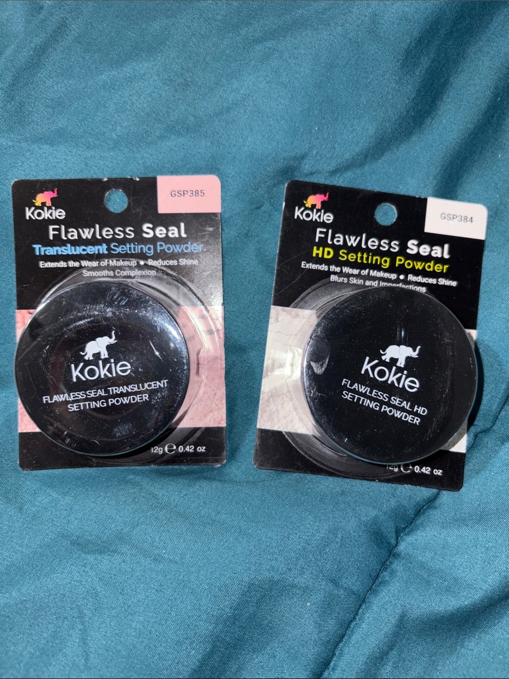 Kokie Flawless Seal Translucent & HD Setting Powder - Black Compact